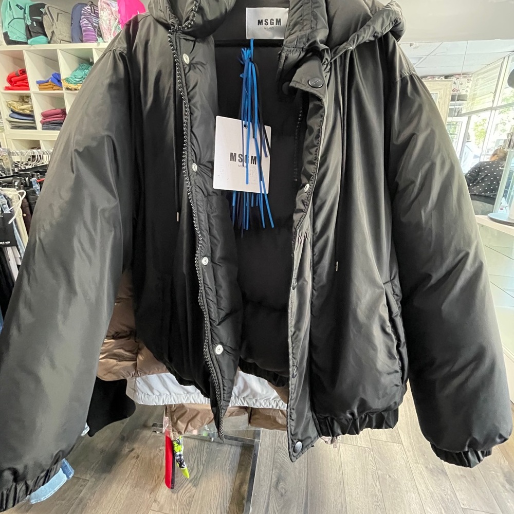 MSGM MILANO hooded down  jacket